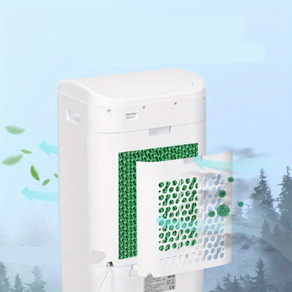 Mobiele Airco – Draagbare Airconditioner – Koelventilator – Luchtbevochtiger – Compact Design – 15L Waterreservoir – Timerfunctie