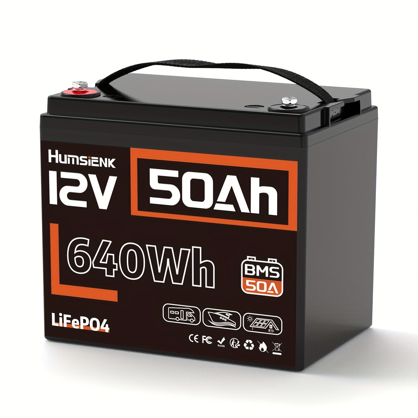 Lithium Accu – LiFePO4 Accu – Camping Accu – Boot Accu – Startaccu – 12V 100Ah Capaciteit – BMS Bescherming & Lange Levensduur