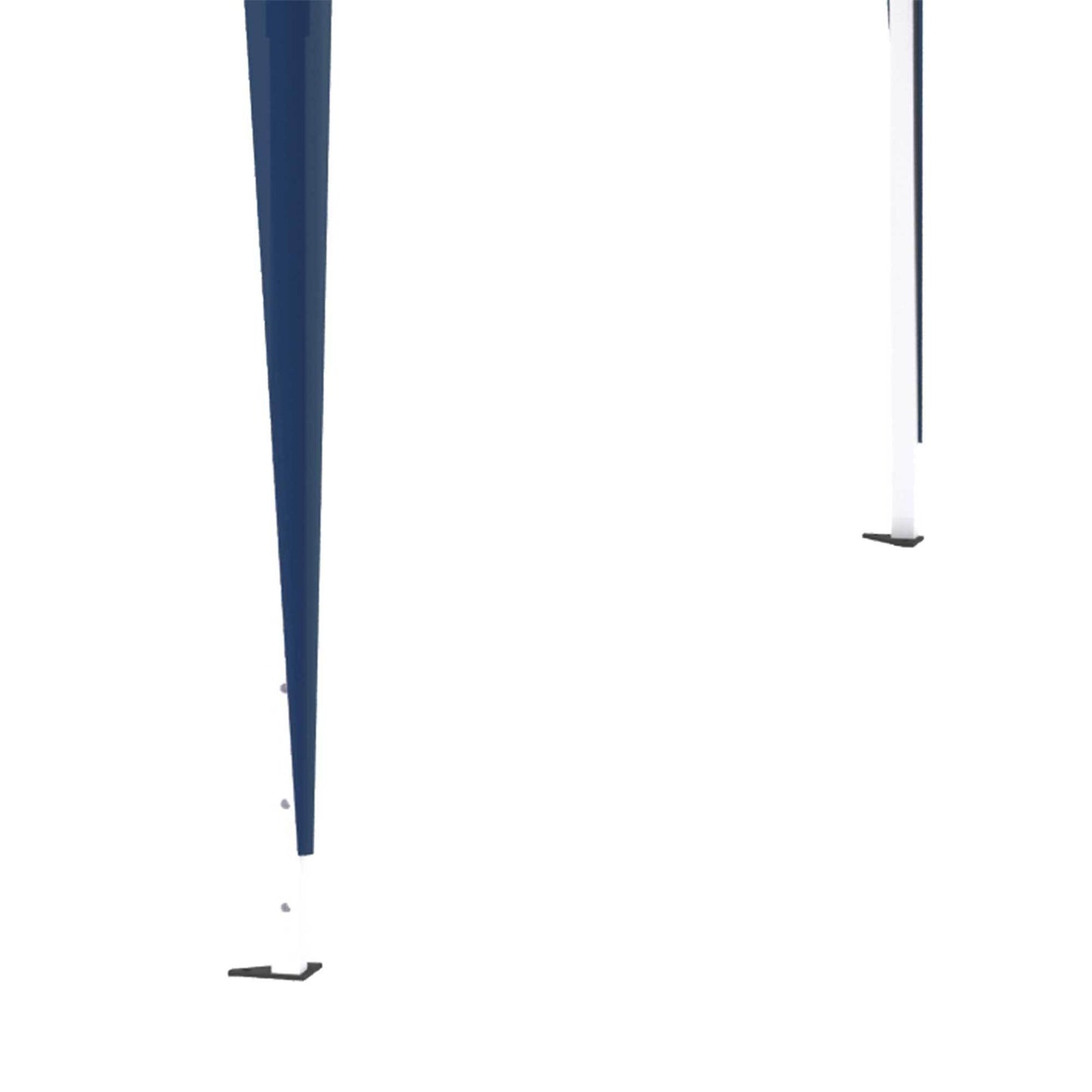 Opvouwbaar Tuinpaviljoen – Tuin Tent – Gazebo – Partytent – Buiten Verblijf – Verstelbare Hoogte – UV Bescherming – Stalen Frame – Blauw – 3 x 3 Meter