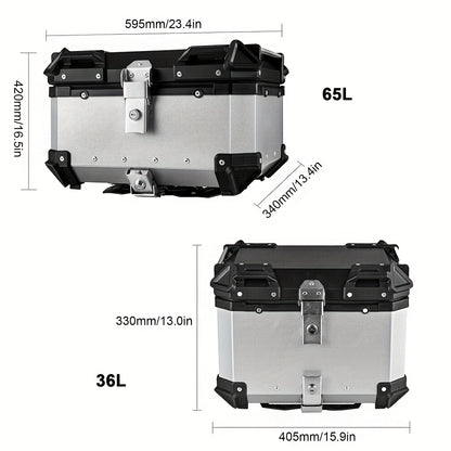 Motorcargozak – Motorrugzak – Zadeltas – Motortas – Helmtas – 65L Inhoud – Aluminium Frame – Schokbestendige Voering