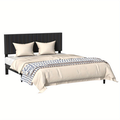 Bed – Eenpersoonsbed – Tweepersoonsbed – Fluwelen Bed – Gestoffeerd Bed – 160x200 cm – Stevig MDF Frame – Zachte Fluwelen Bekleding