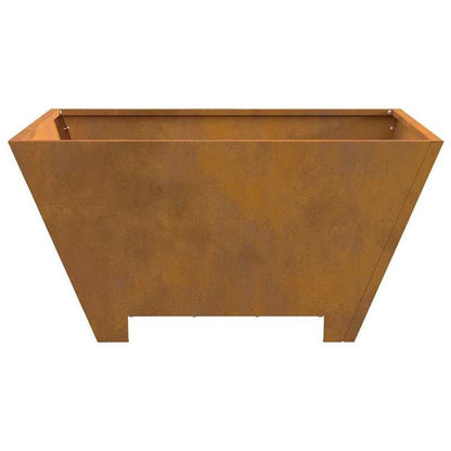 Buitenhaard – Tuinhaard – Vuurkorf – Terrashaard – Patiohaard – Stevig Metaal – Bruine Poedercoating 60x60x30 cm