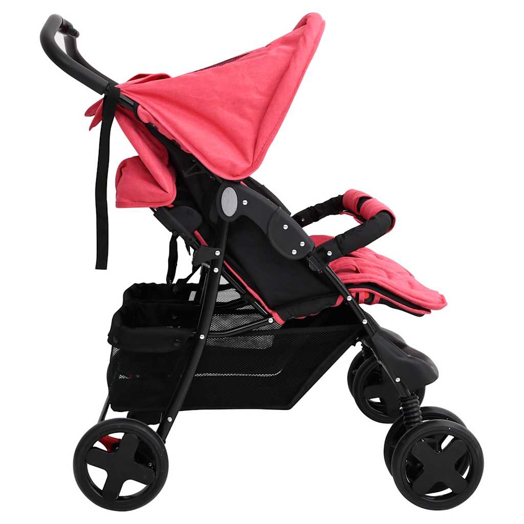 Vidaxl Twin Stroller Twin Strollers Stroller