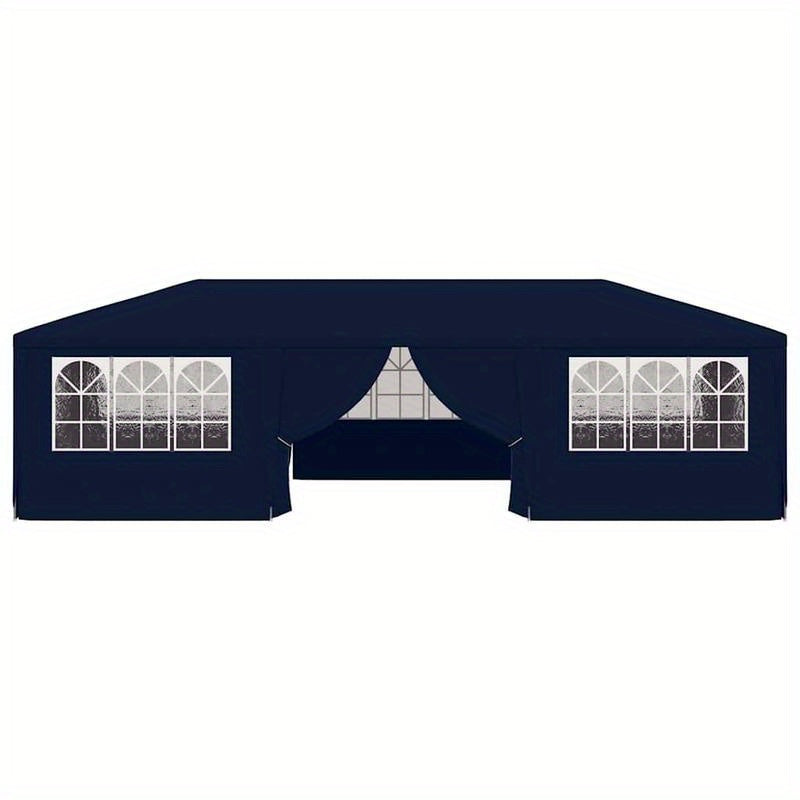 Feesttent – Partytent – Tuintent – Paviljoen – Evenemententent – 4x9m – Waterafstotend Polyester – Makkelijk Op te Zetten