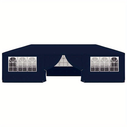 Feesttent – Partytent – Tuintent – Paviljoen – Evenemententent – 4x9m – Waterafstotend Polyester – Makkelijk Op te Zetten