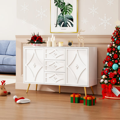 Opbergkast – Kast – Dressoir – Kledingkast – Opbergmeubel – Vrijstaand – Verstelbare Planken – Natuurlijk Bruin – 68 cm Hoog – 3,2+ Kubieke Voet Opbergruimte