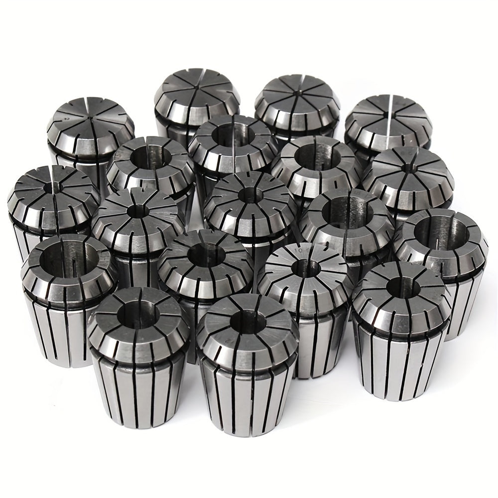 Spanenhouder – Spankopset – Freeshouder – Veerspankop – CNC Spantool – Alloy Stalen Set – Nauwkeurige Precisie – Compleet Met 19 Maten