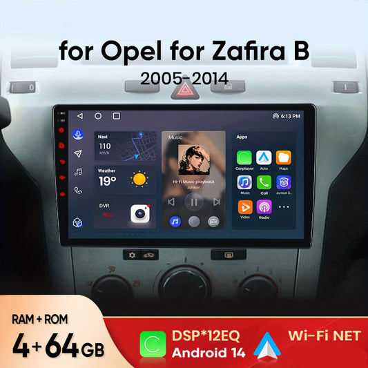 2DIN Multimedia Speler – Autoradio – Carplay Systeem – Android Radio – Touchscreen Navigatie – 9 Inch HD IPS Scherm – 4GB RAM 64GB ROM – WiFi Connectivity – Steering Wheel Control