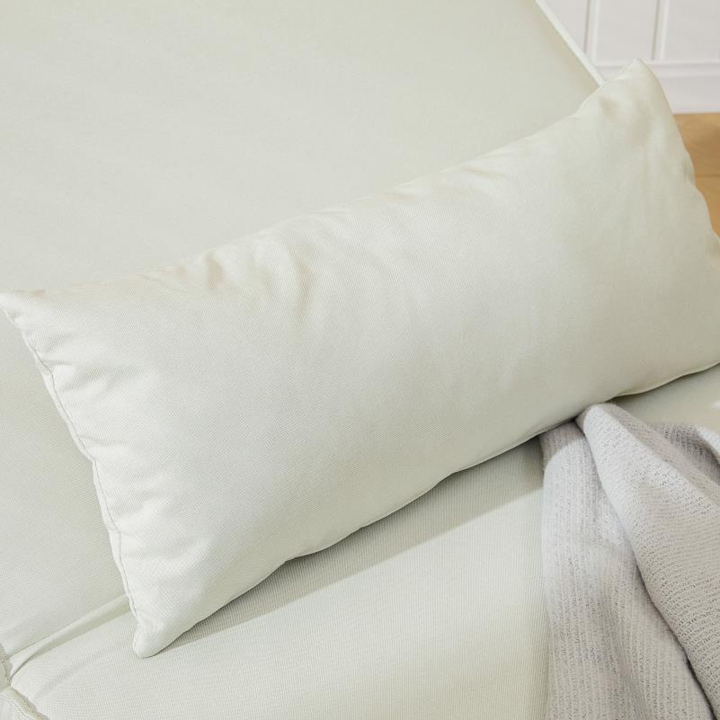 Slaapbank – Opklapbare Sofa – Bedbank – Logeerbed – Relaxstoel – Verstelbare Rugleuning – Linnen Bekleding – Stevig Roestvrijstalen Frame