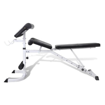 Verstelbaar Fitnessbankje – Krachtbankje – Trainingsbankje – Fitnessbank – Thuis Fitness – 7 Verstelbare Posities – Stalen Frame