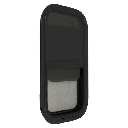 Motorhome RV Camper Van Window - Heavy-Duty Alloy Replacement Window with Frame, Direct Fit Vertical Sliding Door for Trailers, Caravans, Motorhomes (300mm x 550mm) - Easy Installation, Durable & Rust-Resistant