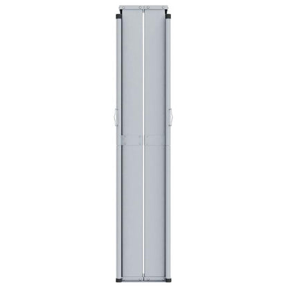 Uitschuifbaar Windscherm – Windscherm Balkon – Tuinscherm – Buitenbescherming – 140 Cm Hoog – Automatisch Oprolmechanisme - Bruin