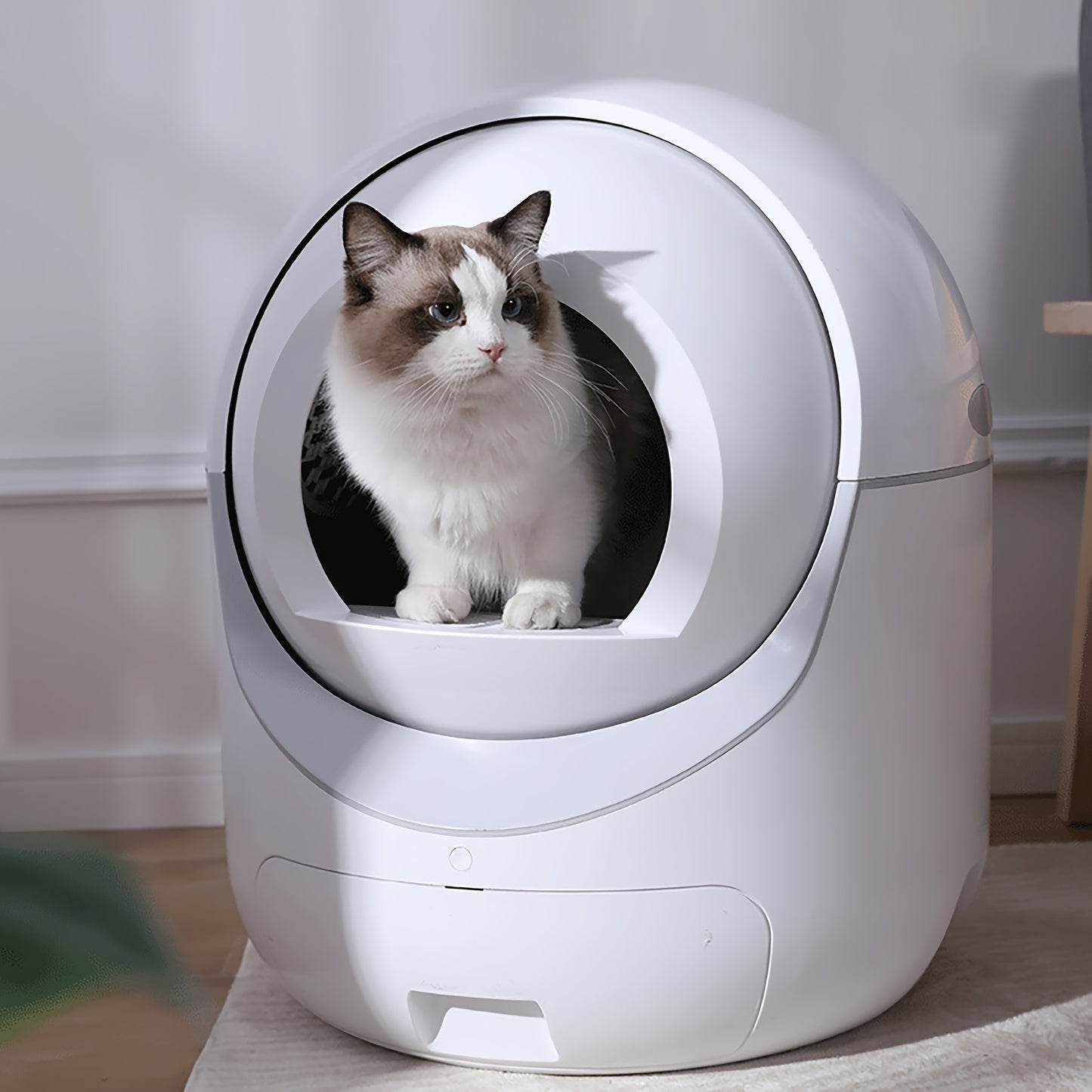 Kattenbak Elektrisch – Automatische Kattenbak – Zelfreinigende Kattenbak – Automatische Schepfunctie – Slimme Kattenbak Met App – Grote Inhoud 10L – Dubbele Geurverwijdering