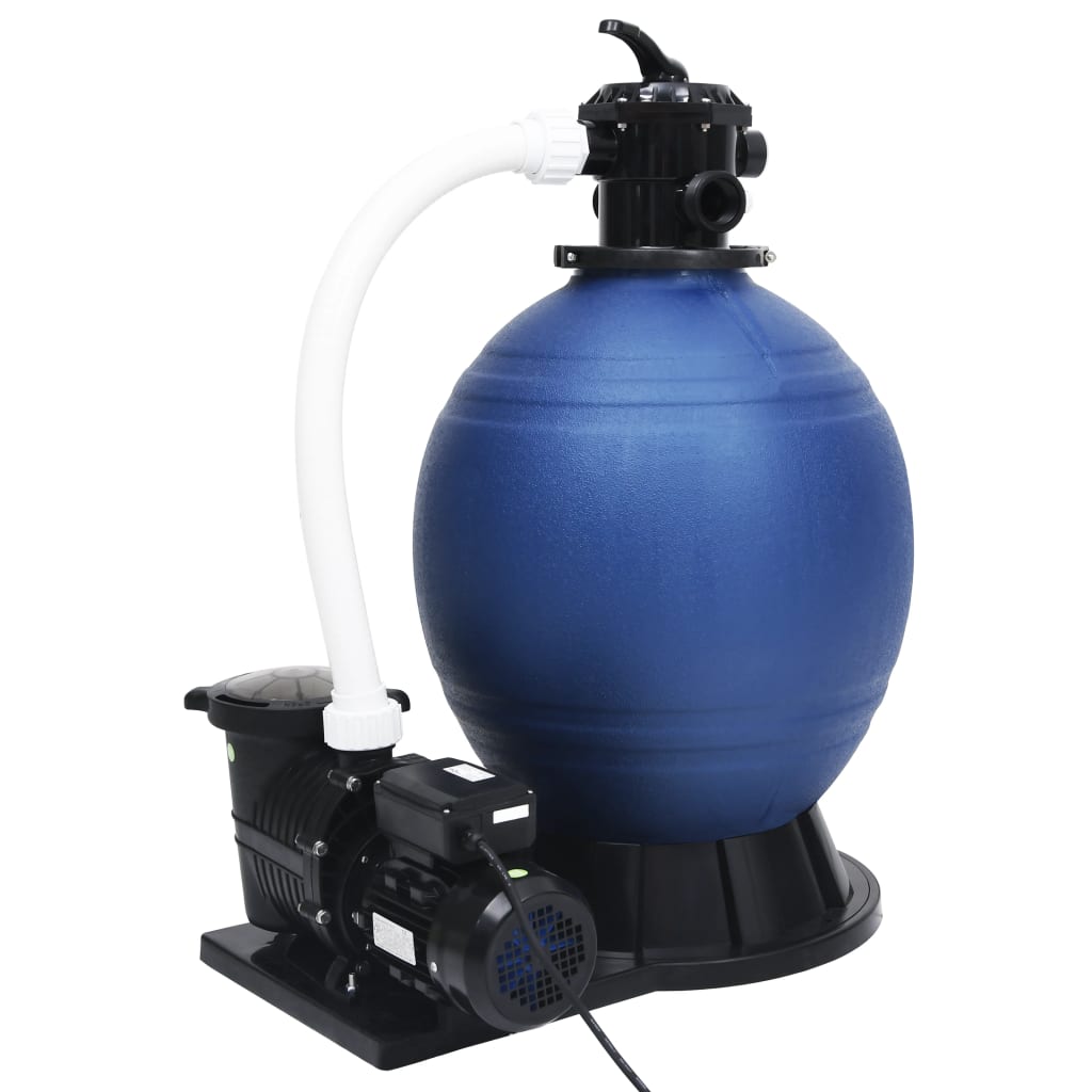 Zandfilter Zwembad – Filterpomp – Waterfilter – Zwembadfilter – Zandpomp – 1000 W Pomp – 7-standen Multiportklep