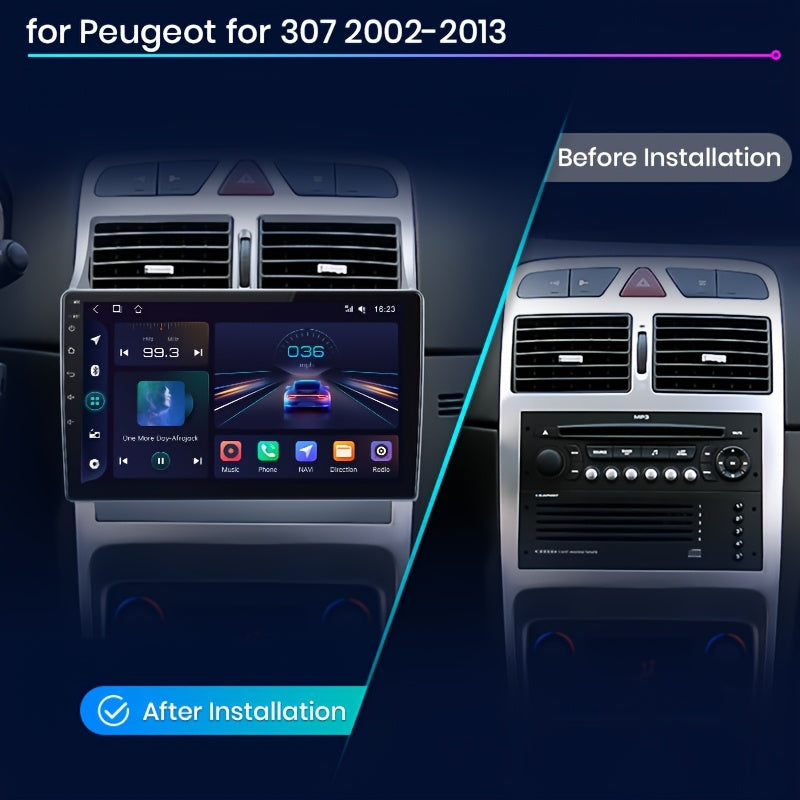 Multimedia Autospeler – Auto Radio – Navigatiesysteem – Touchscreen Radio – Android Auto – 9 Inch Scherm – WiFi Wifi Connectiviteit – 2GB RAM 64GB Opslag
