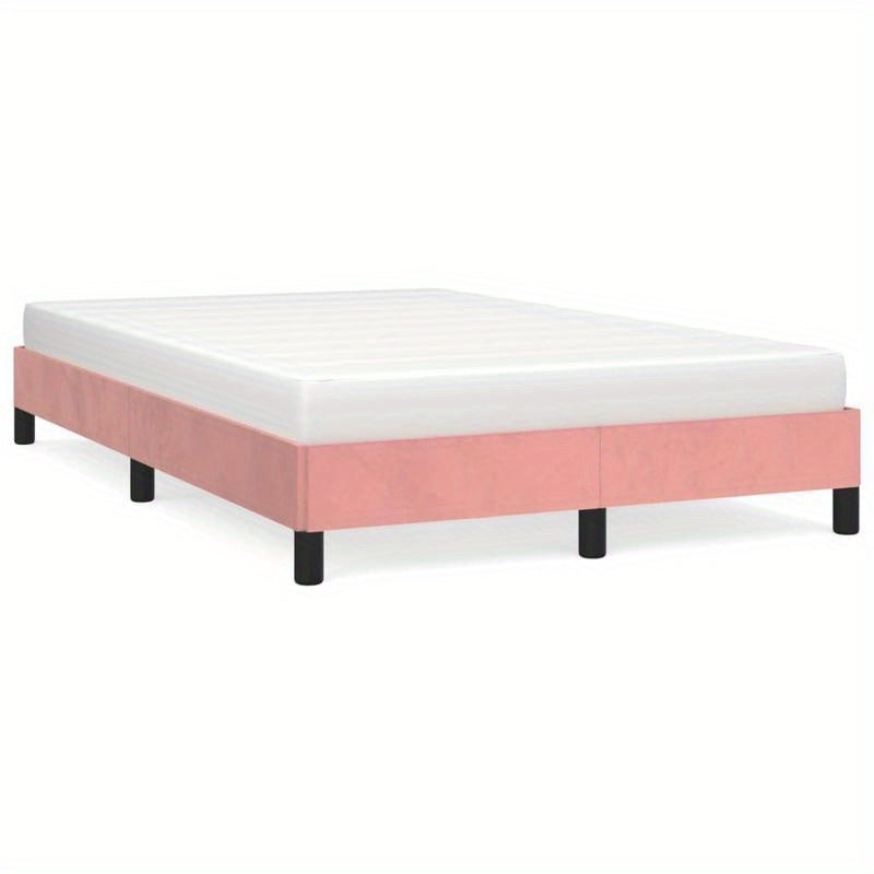 Bed frame Rosa 120x200cm in Velvet Practical, removable, suitable for all seasons, Home Decor, Bedroom Furniture, Stylish Bedroom, Chic Home Accessory, Easy Assembly, Lightweight Material, Removable Cover, Practical Bedding,