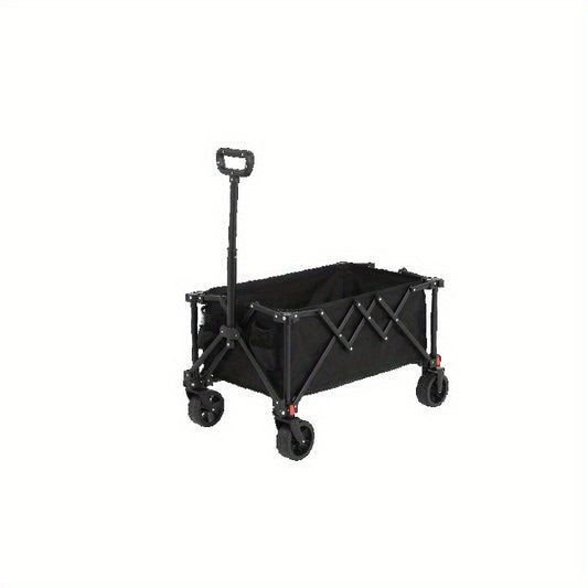 Bolderkar – Bolderwagen – Transportkar – Trekkar – Strandkar – Opvouwbaar – Grote Laadcapaciteit – All-Terrain Wielen – Verstelbare Handgreep – Stevig Frame