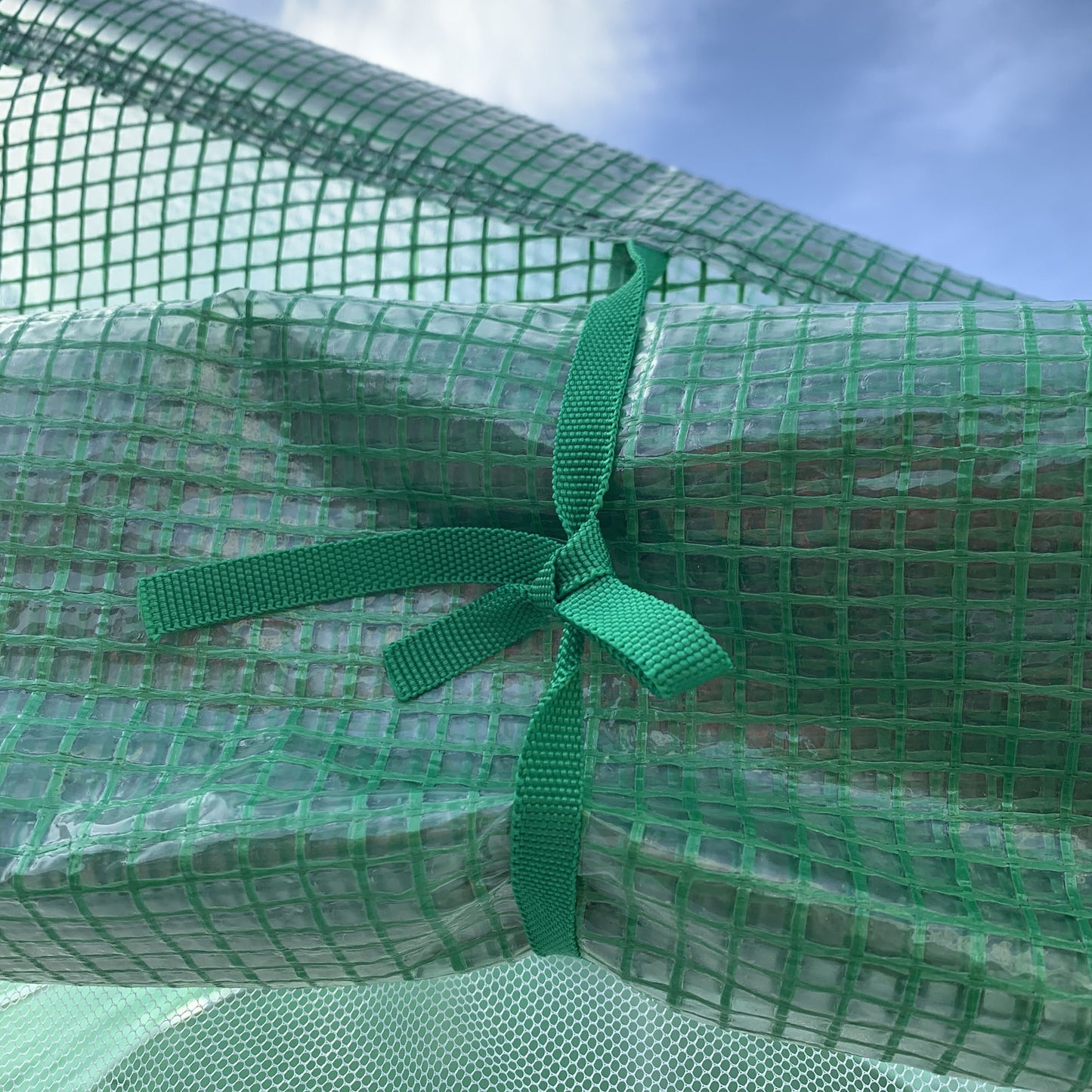 Serre Tunnel – Tuinkas – Kas – Groentekas – Kweekkas – Grote Afmeting 3,5 x 3 x 2 m – Gegalvaniseerd Stalen Frame met 6 Ramen en Ritssluiting