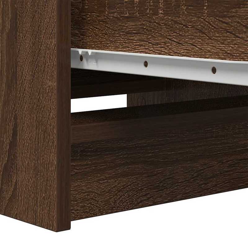 Simple Sideboard, Spacious Storage Cabinet with Display Shelf, Suitable for Kitchen, Living Room, Stylish Furniture, Provides Additional Storage Space And Home Decoration, Ensures Safety. Dresser 37.5X35X99 Cm Particleboard B
