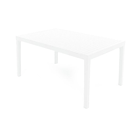 Askia Outdoor Table, Rectangular Dining Surface, Multi-Purpose Garden Table, 100% Made in Italy, 150x90x72 cm, Available in 2 Colors
