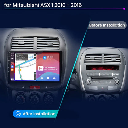 2DIN Autoradio – Draadloze Car Multimedia – Android Radio – Navigatiesysteem – Auto Entertainment – 10 Inch Touchscreen – Android 14 Besturingssysteem
