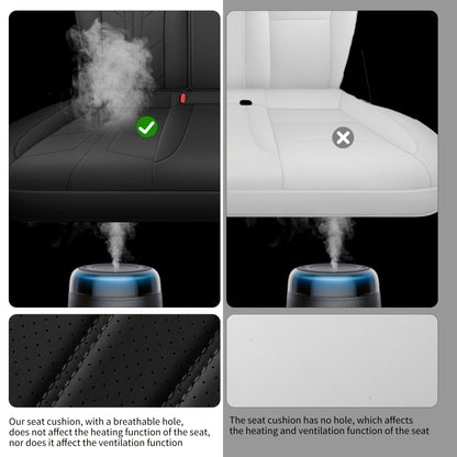 Autostoelhoes – Stoelhoes – Autostoelhoezenset – Autostoelbeschermer – Autostoelhoes – PU Leer – Ademend Patchwork – Exacte Pasvorm voor Tesla 5-Zitters