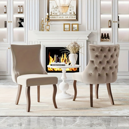 Eetkamerstoel – Stoel – Dining Chair – Zitstoel – Zitting – Mustard Geel – Katoenen Vulling – Stevig Lichtgewicht Frame