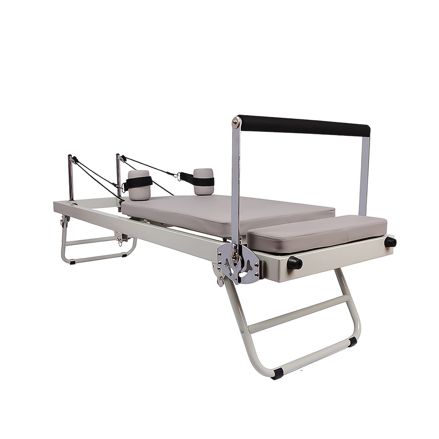 Pilatesapparaat – Pilates Reformer – Pilates Machine – Fitnessapparaat – Core Trainer – Inklapbaar & Compact – Stalen Frame – Verstelbare Weerstand