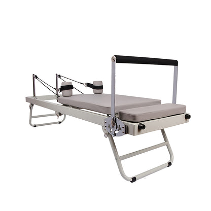 Pilatesapparaat – Pilates Reformer – Pilates Machine – Fitnessapparaat – Core Trainer – Inklapbaar & Compact – Stalen Frame – Verstelbare Weerstand