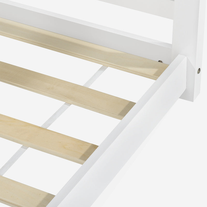 Vardø Kids' Bed House Bed 90x200cm White