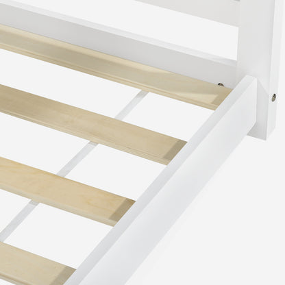 Vardø Kids' Bed House Bed 90x200cm White
