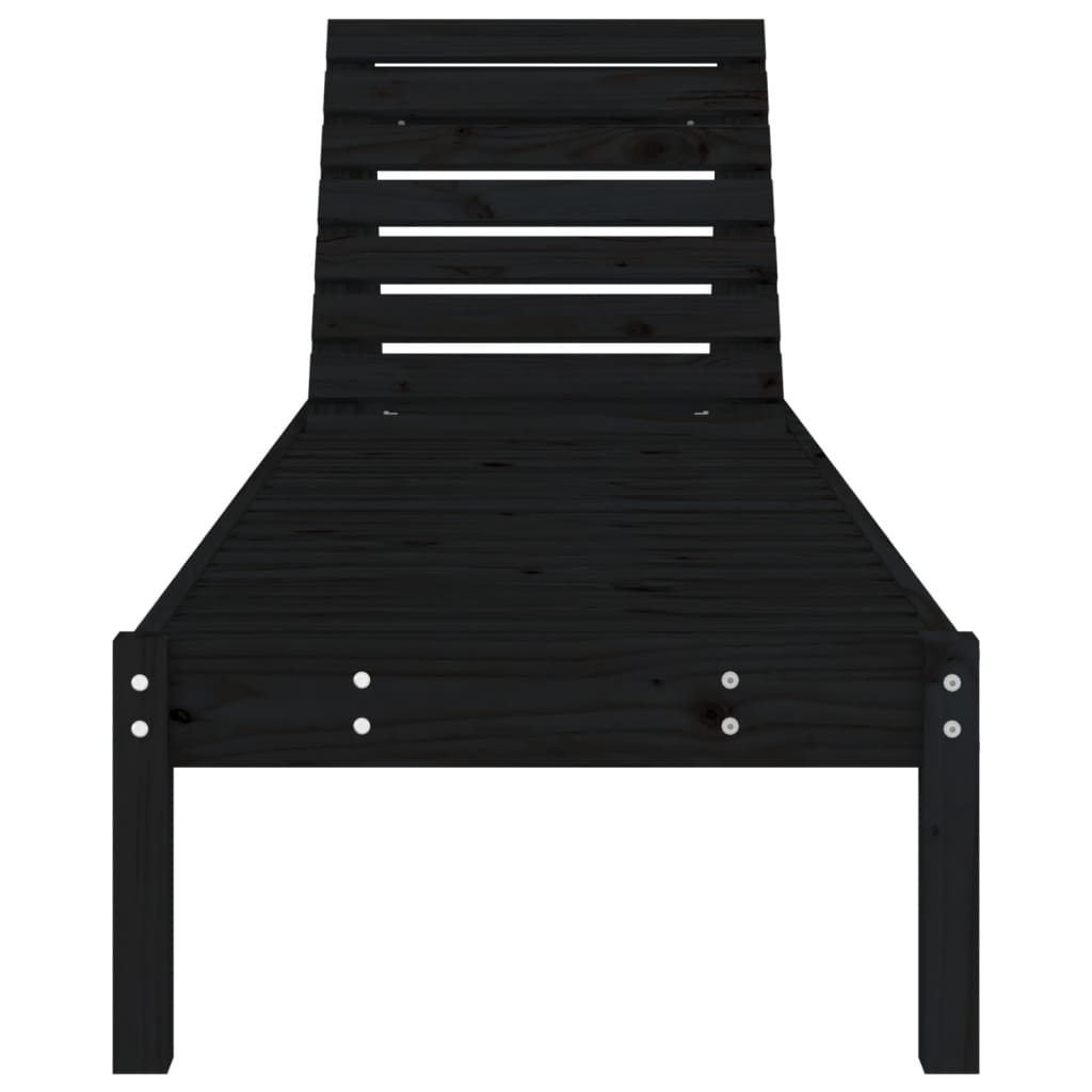 Houten Loungestoel – Tuinstoel – Relaxstoel – Verstelbare Stoel – Buitenstoel – Massief Dennenhout – Waterafvoer Design