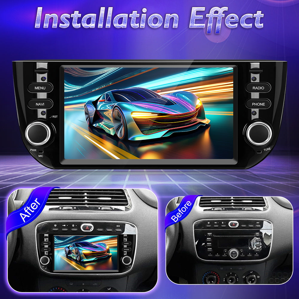 Autoradio – Multimedia Speler – Auto Radio – Dashboard Systeem – In-Car Entertainment – 15,75 cm HD Touchscreen – Android 15 Met 64GB Opslag