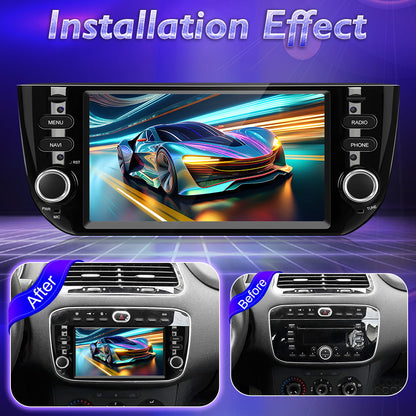Autoradio – Multimedia Speler – Auto Radio – Dashboard Systeem – In-Car Entertainment – 15,75 cm HD Touchscreen – Android 15 Met 64GB Opslag