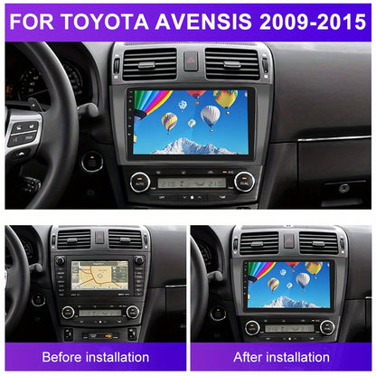 Autoradio – Auto Stereo – Car Multimedia – Dubbel DIN Radio – Navigatiesysteem – 9-Inch IPS Touchscreen – Draadloos CarPlay & Android Auto – AHD Achteruitrijcamera & GPS Navigatie