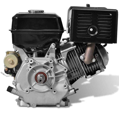 Benzinemotor – Gasmotor – Benzinemotorblok – Verbrandingsmotor – Stationaire Motor – 11 kW Vermogen – Recoil Starter en Geluidsdemper