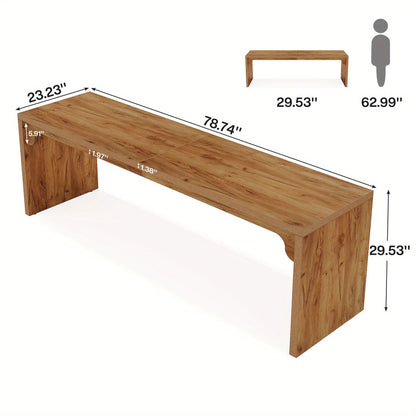 Bureau – Computertafel – Werkplektafel – Kantoorbureau – Schrijftafel – 180x59x75 cm – Duurzaam Gefabriceerd Hout – Ruime Werkplek