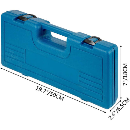 Impact Socket Set – Dopsleutel Set – Slagmoersleutel Sockets – Ratelsocket Set – Steeksleutel Doppen – 26-delig 1/2 Inch Aandrijving – Chroom-Molybdeenstaal – 6-punts Design