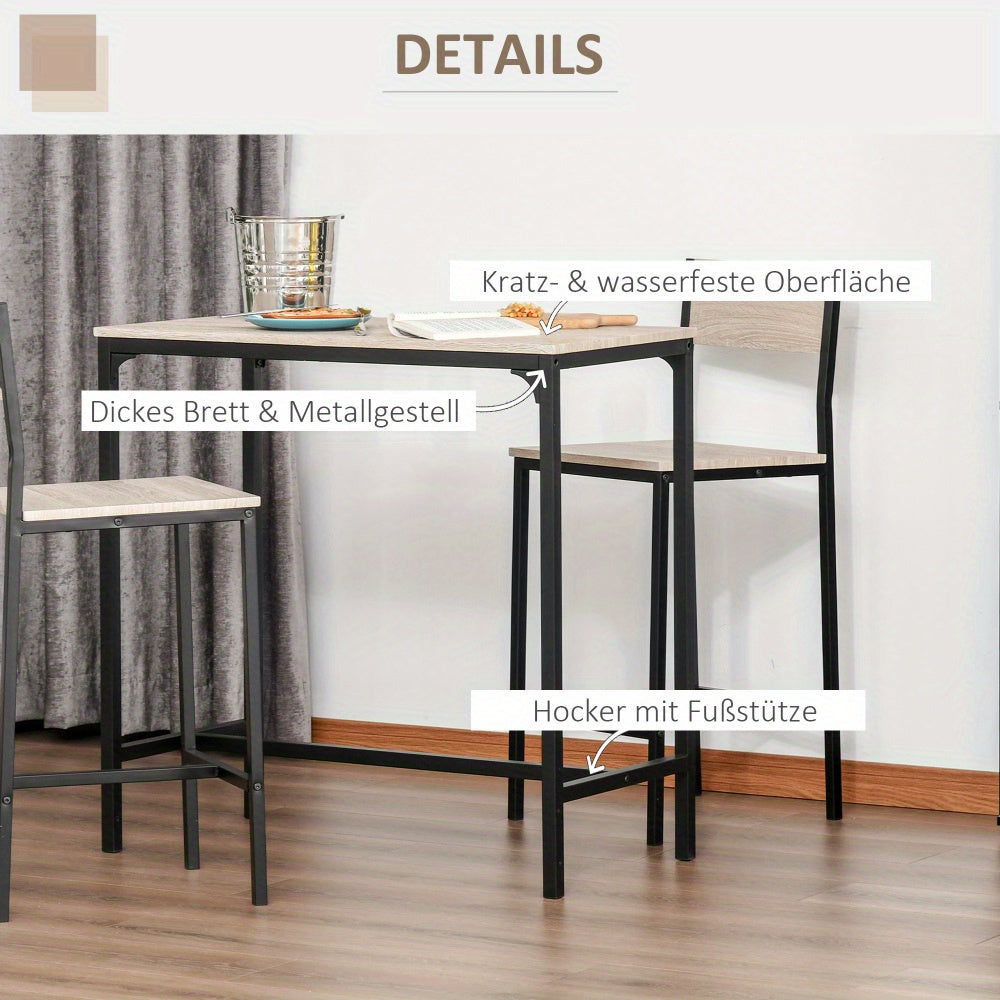 Bartafelset – Barkrukken – Statafel – Bistroset – Eettafelset – Natuurlijk Hout – Compact & Ruimtebesparend Design