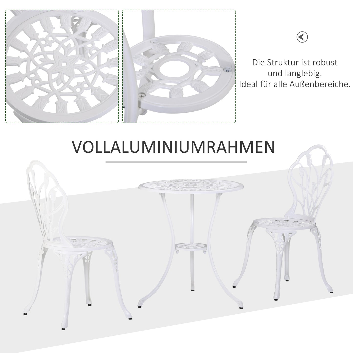 Zonneparasol – Parasols – Tuinparasol – Terrasparasol – Balkonscherm – Donkergrijs – 2,3 Meter Groot – Verstelbaar Met Koord En Kurk