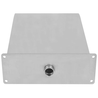 Zwembadfontein – Vijverfontein – Waterornament – Tuinfontein – Decoratieve Fontein – Roestvrij Staal – Chloorbestendig – Compact 45x30x65 cm – Constante Waterstroom