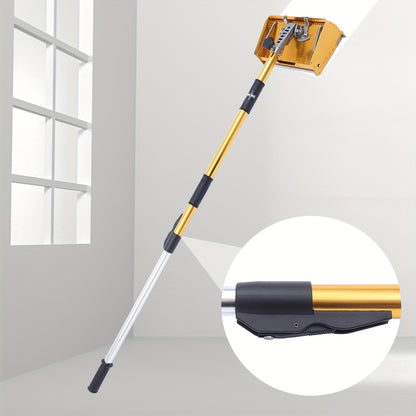 Afwerkbox – Stucgereedschap – Plamuurbox – Vulmiddelbox – Muurplamuur Set – Verstelbare Steel 90-150 cm – Lichtgewicht Aluminium