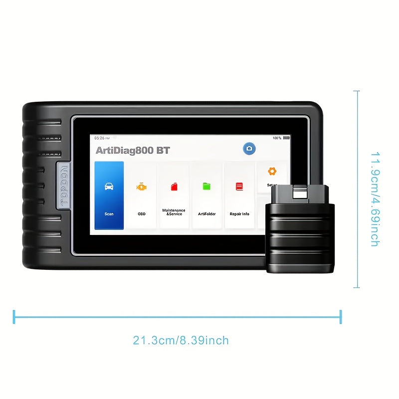 OBD2 Scanner – Auto Uitleesapparaat – Diagnose Tool – Foutcode Lezer – Uitleesapparaat – Draadloos WiFi – 28+ Resetfuncties – Voor Auto’s Tot 36V