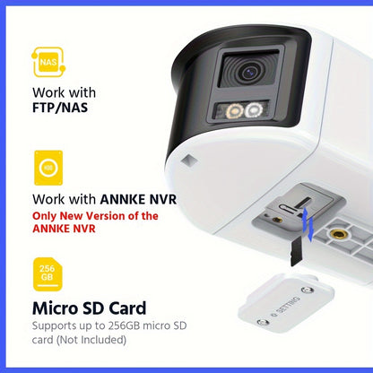Beveiligingscamera – Bewakingscamera – Camerabewaking – Binnencamera – IP-camera – 6MP Resolutie – Full-Color Nachtzicht met 2-Weg Audio