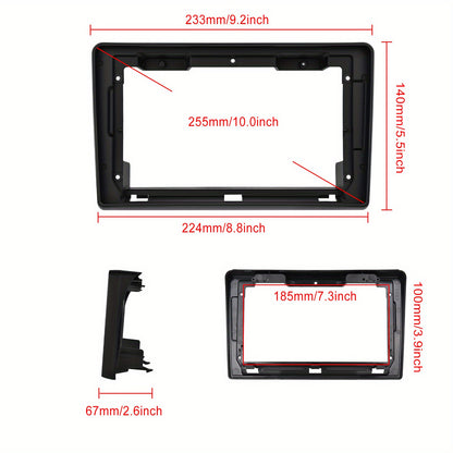 Autoradio – Auto Radio – Car Audio – Multimedia Radio – Navigatie Systeem – 22,86 cm 2DIN Touchscreen – Draadloos CarPlay & Android Auto