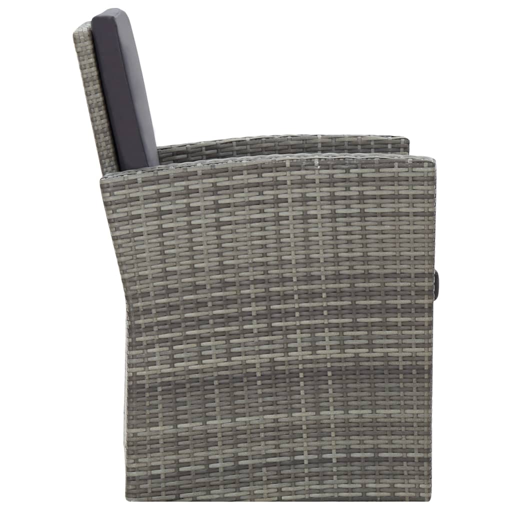 Loungeset – Tuinset – Loungemeubel – Zitgroep – Tuinmeubelset – Polyrotan – Weerbestendig – Inclusief Kussens