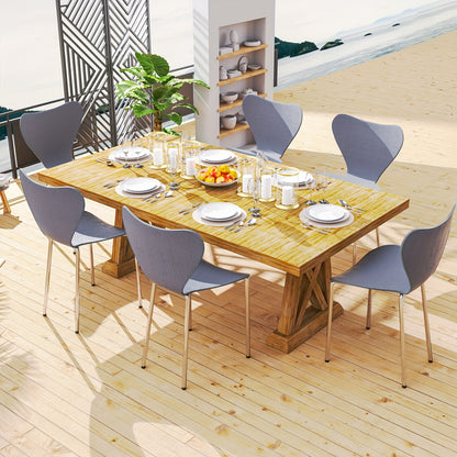 Stapelkast Stoelen – Eetkamerstoelen – Bistrostoelen – Kantinestoelen – Bistrostoelen – Set van 2 Stapelbare Stoelen – Ergonomisch Hoog Design – Duurzaam Kunststof Metalen Poten