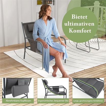 Balkonset – Tuinset – Bistroset – Loungeset – Tuinmeubelen – Ergonomische Stoelen – Stevig Metalen Frame
