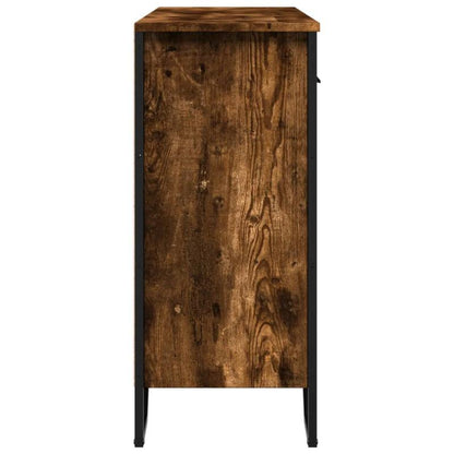 Modern High Cabinet - Spacious Storage Cabinet with Display Shelf for Bedroom & Living Room | Stylish Furniture for Extra Storage Space And Home Decoration | Including Wall Mounting for Safetydresser 97X32.5X74.5 Cm Processed