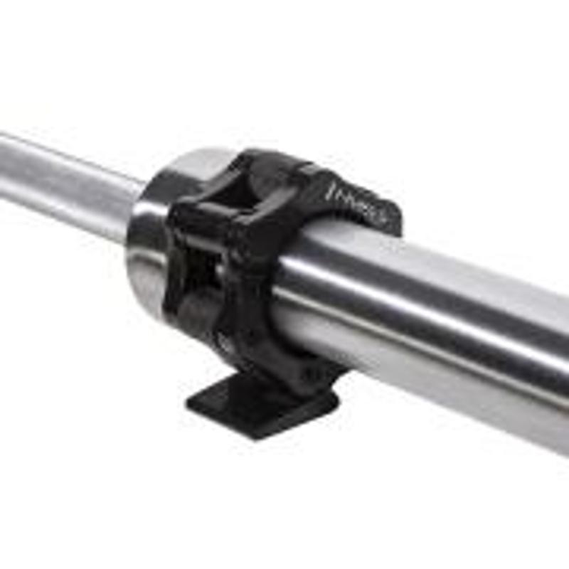 GO900 OLYMPIC BAR HMS PREMIUM WITH LOCK JAW CLAMPS BLACK